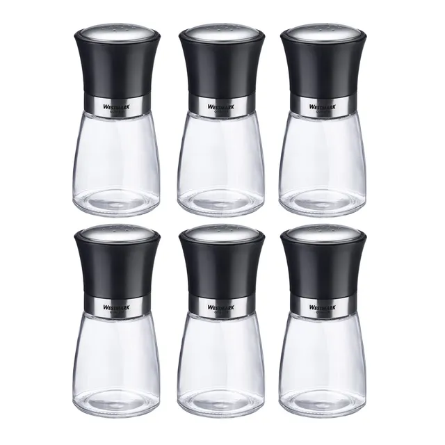 westmark-blacky-63502611-pr-sentoir-pices-avec-couvercle-aromatique-190-ml-verre image 1