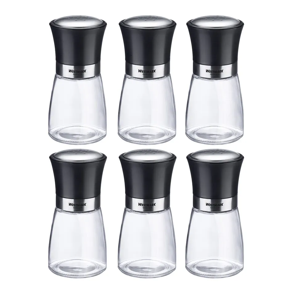 westmark-blacky-63502611-pr-sentoir-pices-avec-couvercle-aromatique-190-ml-verre image 1