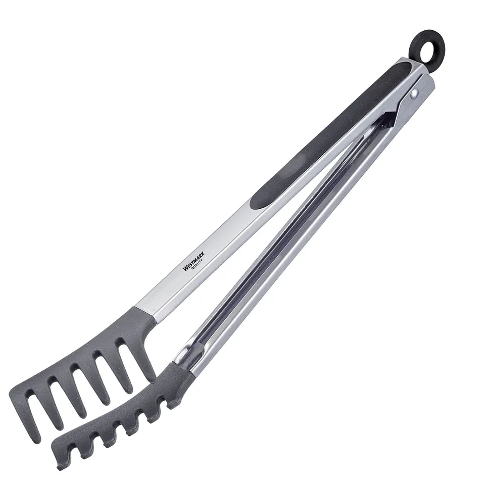 westmark-fork-silicone-maxi-16222270-pince-buffet-32-5-cm-en-silicone-et-inox-an image 1