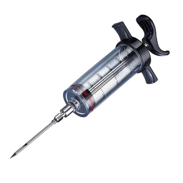 westmark-61422280-seringue-marinade-avec-aiguille-inox-amovible-graduations-50-m image 1