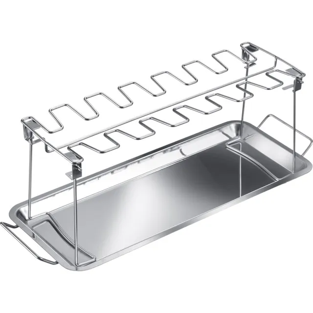 westmark-support-pour-pilons-de-poulet-en-acier-inoxydable-jusqu-14-pilons-avec- image 1