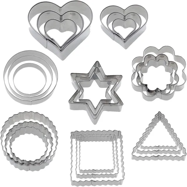 westmark-lot-de-24-emporte-pi-ces-pour-biscuits-en-acier-inoxydable-8-motifs-3-t image 1