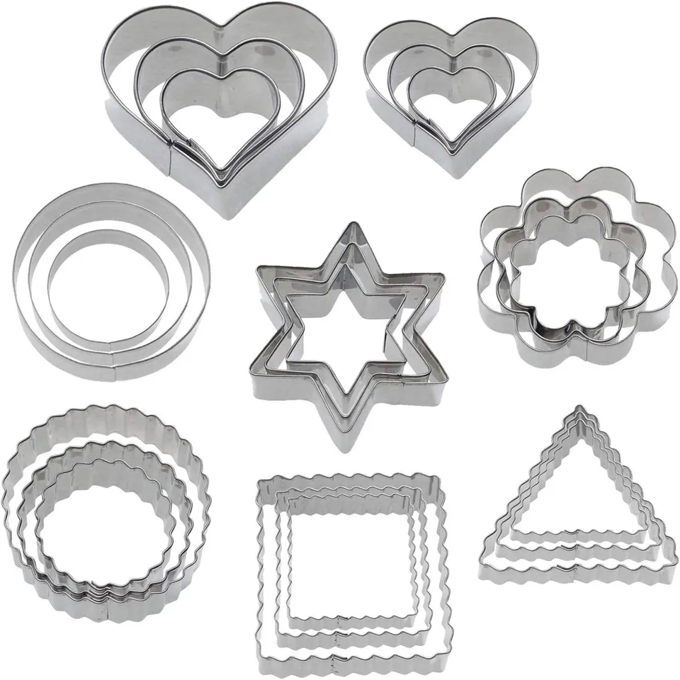 westmark-lot-de-24-emporte-pi-ces-pour-biscuits-en-acier-inoxydable-8-motifs-3-t image 1