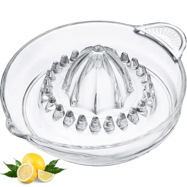 Westmark Presse-Agrumes et Orange en Verre 250 ml avec Cône à Lamelles (transparent, 30822260)