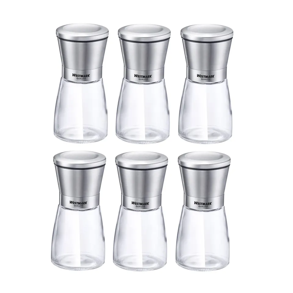 westmark-63342611-pr-sentoir-pices-avec-6-moulins-broyeur-c-ramique-verre-acier- image 1