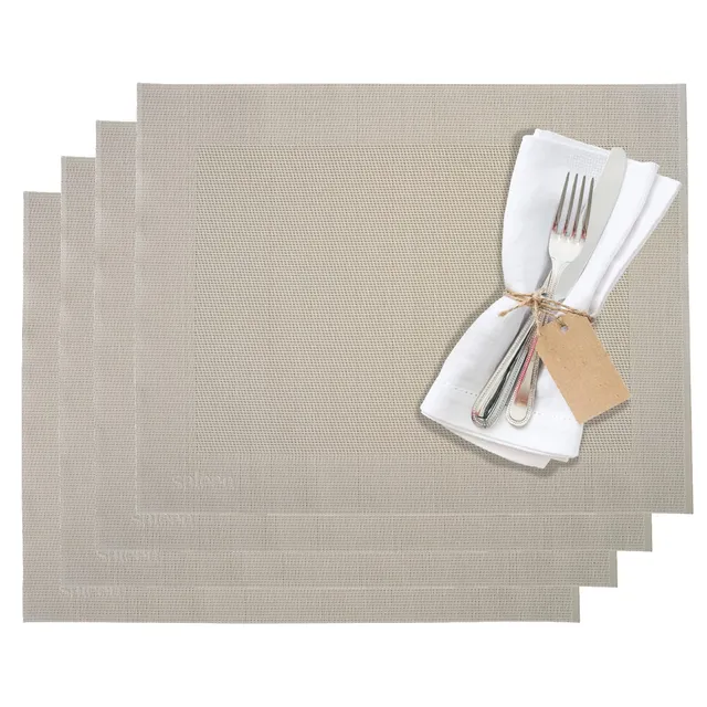 westmark-01210210150-sets-de-table-saleen-4-pi-ces-42-x-32-cm-vinyle-polyester-t image 1