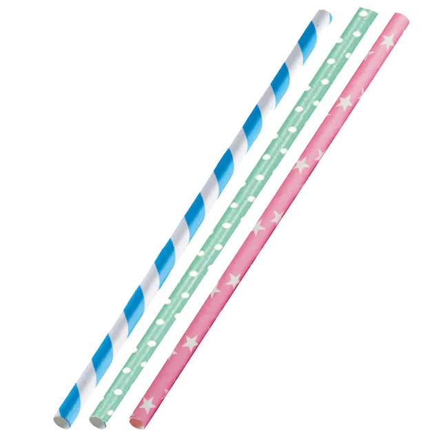 westmark-lot-de-150-pailles-en-papier-100-biod-gradables-droites-19-7-cm-0-6-cm- image 1