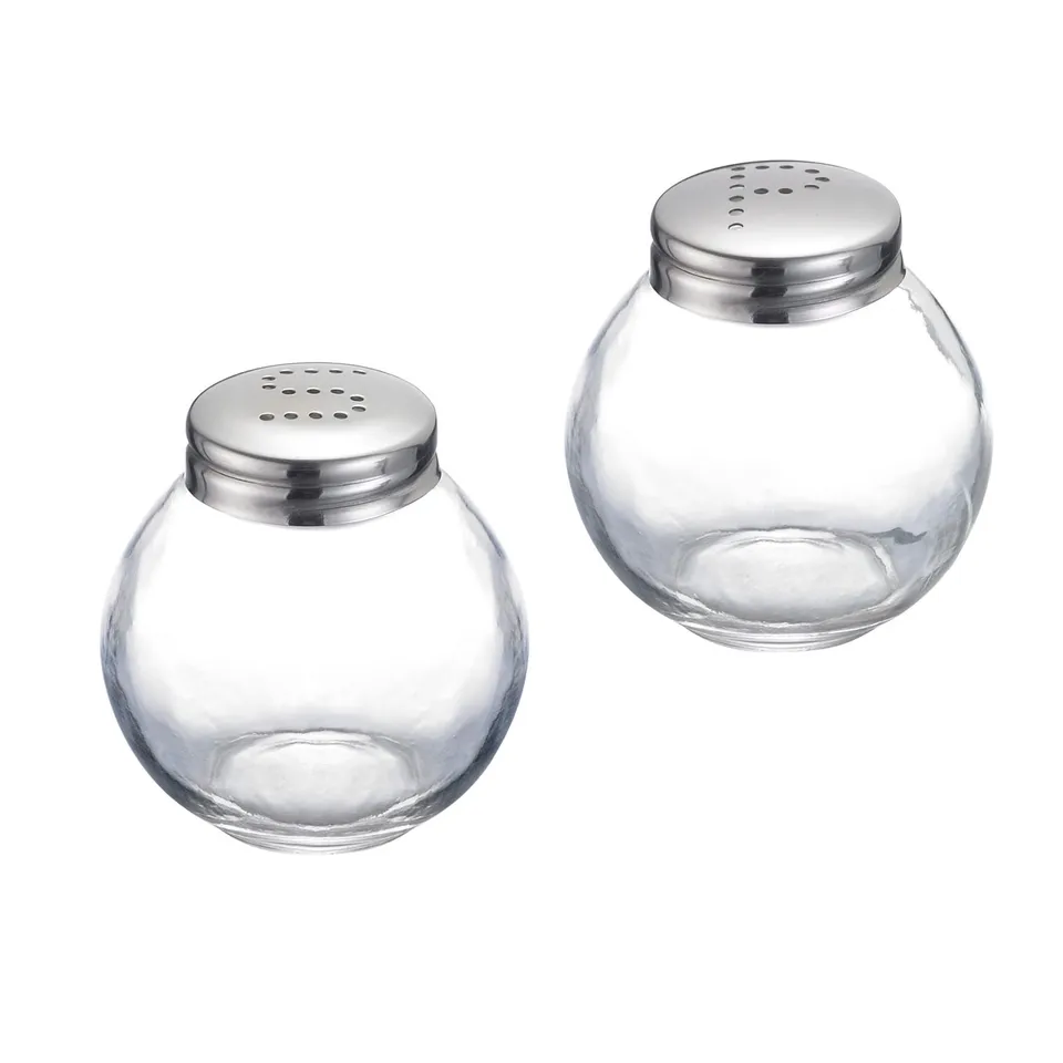 westmark-654622e1-sali-re-et-poivri-re-roma-set-de-2-verre-et-acier-inoxydable-5 image 1