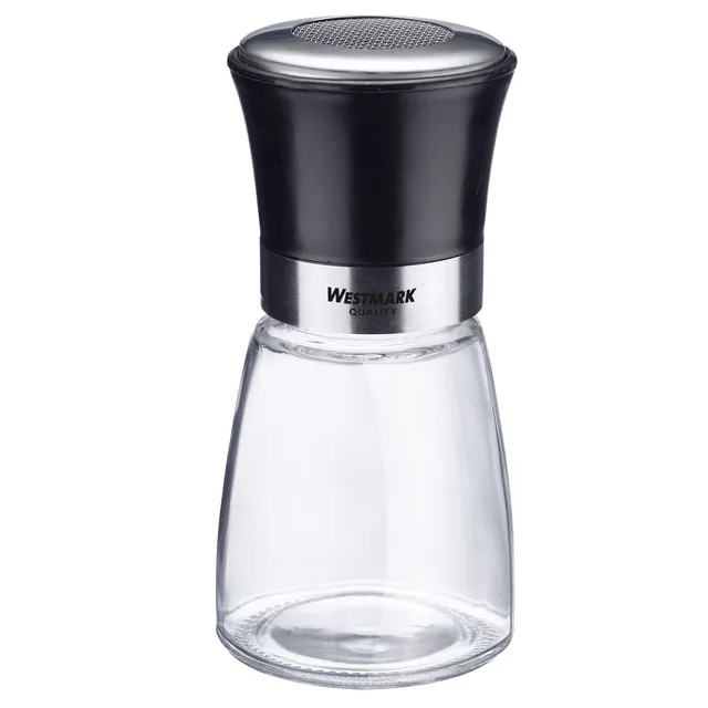 westmark-saupoudreuse-de-sucre-glace-blacky-tamis-inox-mailles-fines-couvercle-a image 1