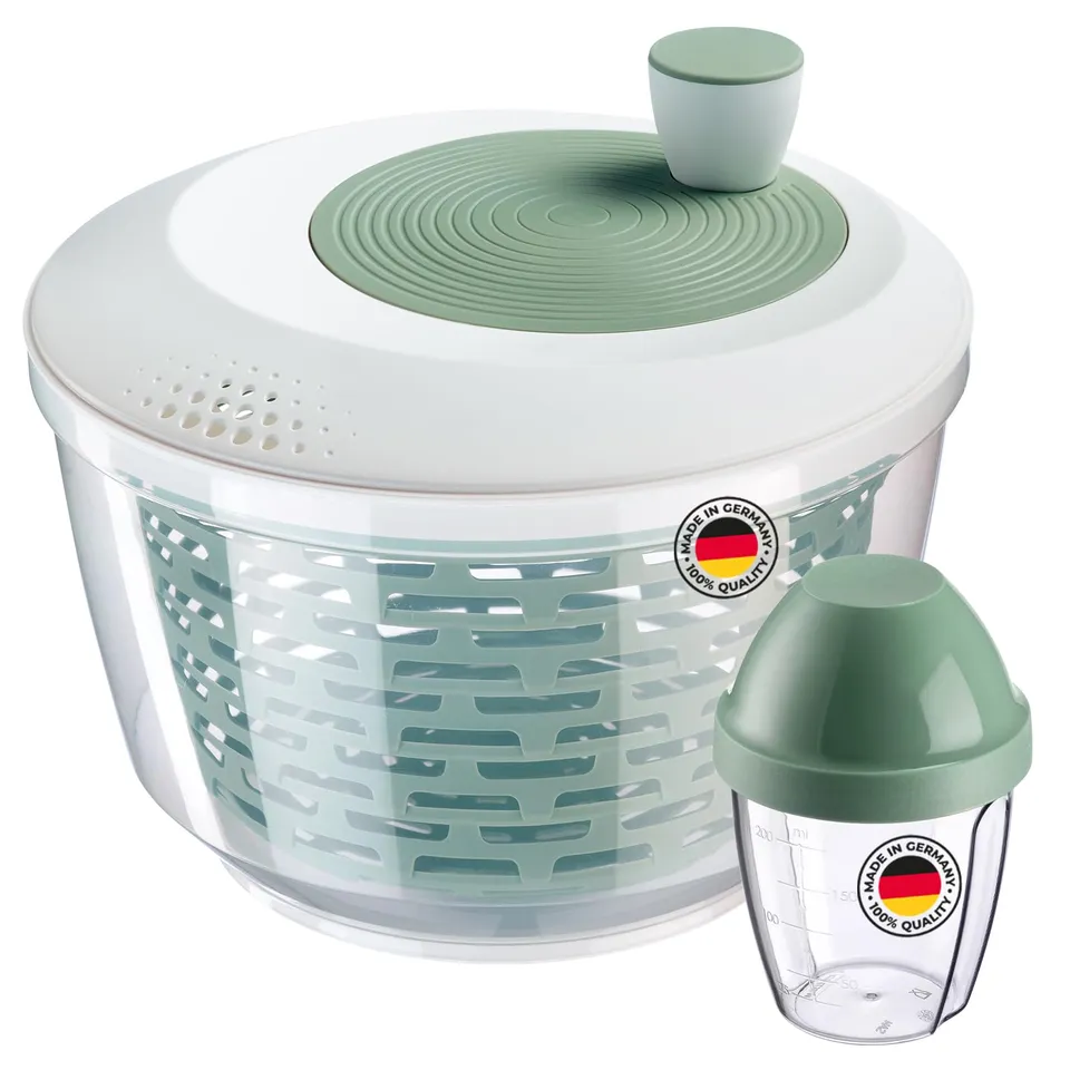 westmark-spinderella-essoreuse-salade-4-4-l-gobelet-m-langeur-mix-ei-0-25-l-vert image 1