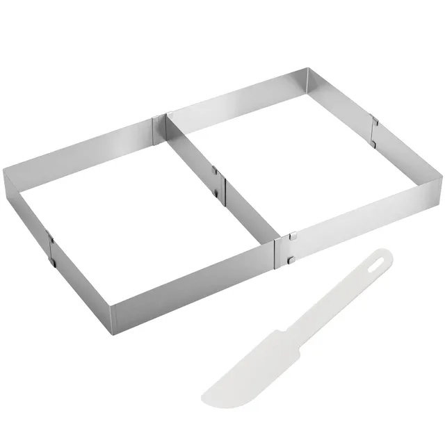 westmark-313222e6-kit-de-p-tisserie-2-pi-ces-cadre-g-teau-pizza-r-glable-grattoi image 1