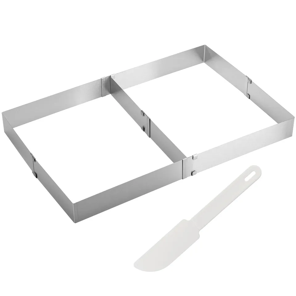 westmark-313222e6-kit-de-p-tisserie-2-pi-ces-cadre-g-teau-pizza-r-glable-grattoi image 1