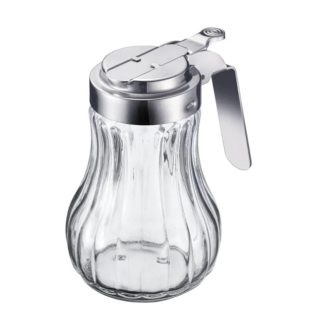 westmark-distributeur-de-cr-me-et-miel-berlin-65302260-250-ml-verre-acier-inoxyd image 1
