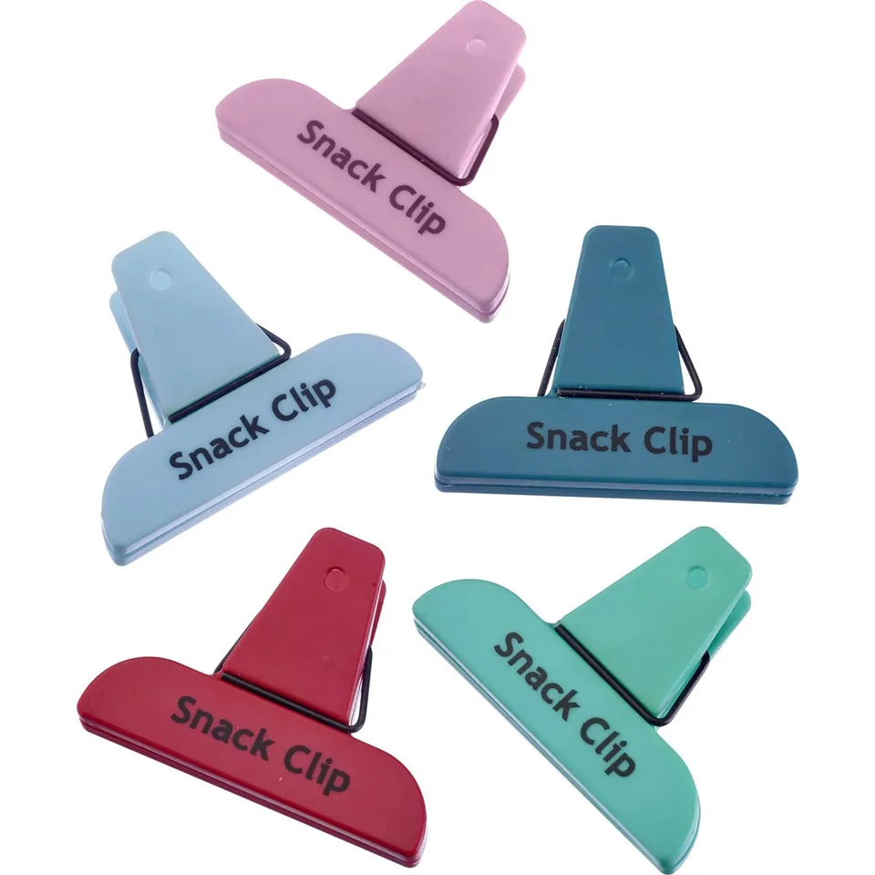 westmark-52172270-lot-de-5-clips-fresh-pour-sacs-et-sachets-alimentaires-plastiq image 1