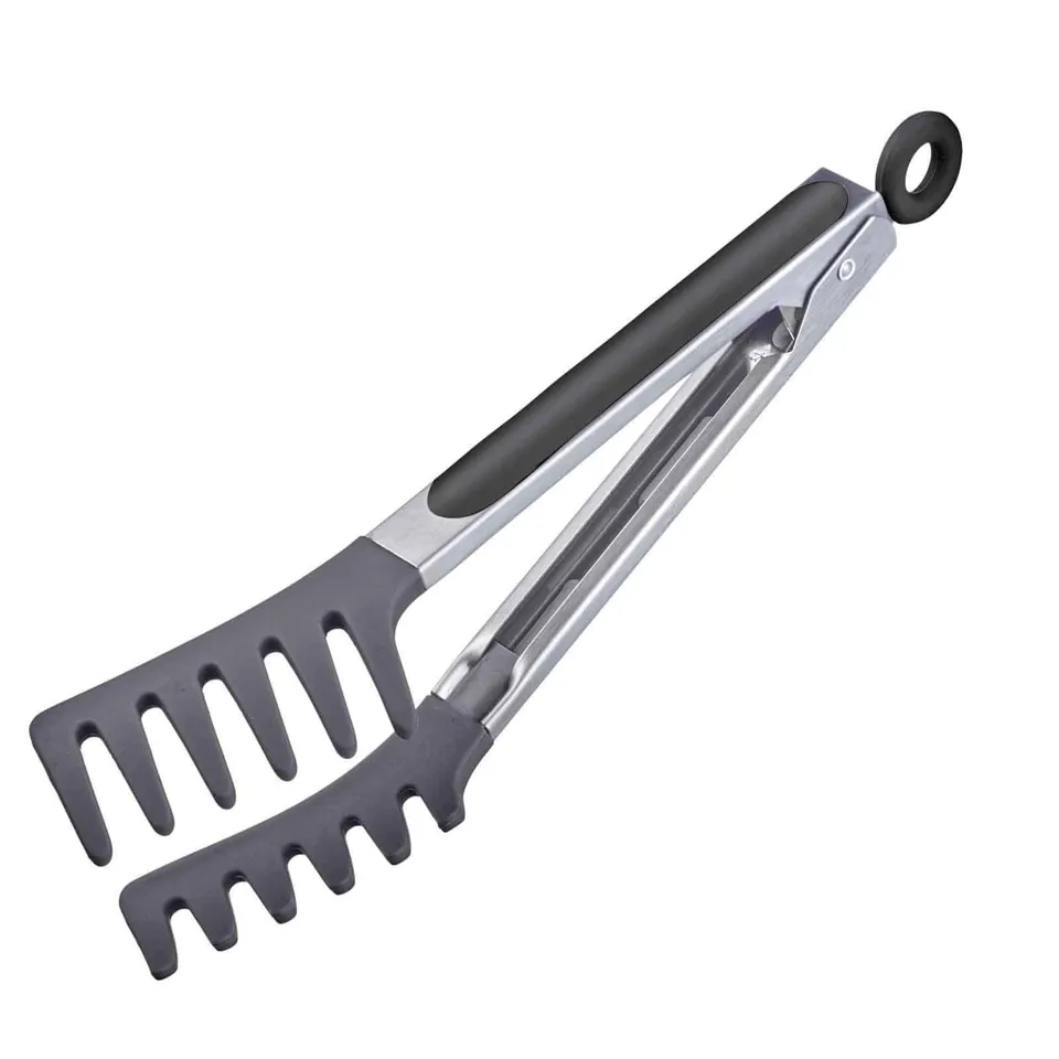 westmark-fork-silicone-mini-pince-buffet-16212270-silicone-inox-25-5-cm-antid-ra image 1