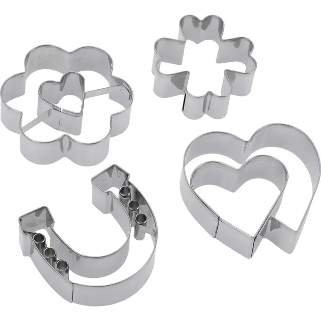 westmark-31932260-set-emporte-pi-ces-bonheur-et-amour-4-emporte-pi-ces-en-acier- image 1