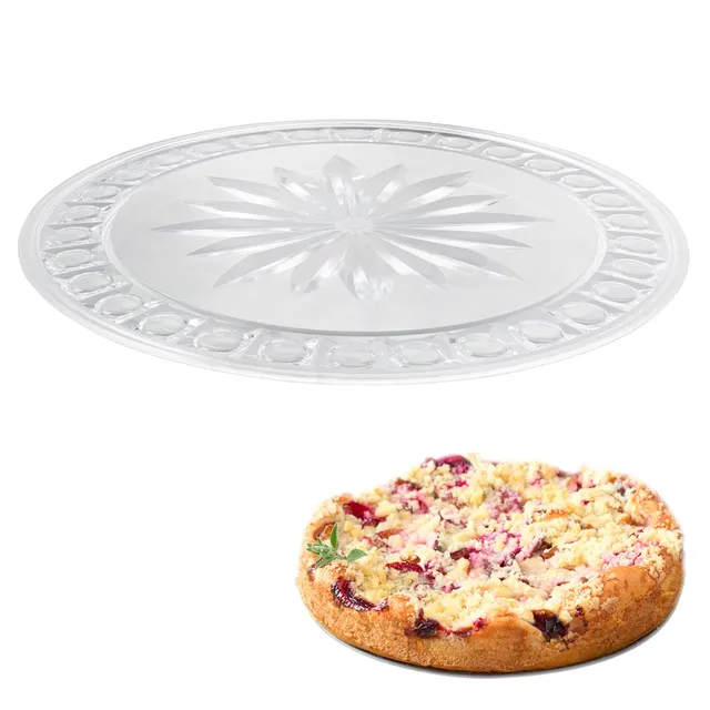 westmark-plat-g-teau-31-cm-aspect-verre-plastique-incassable-transparent-made-in image 1