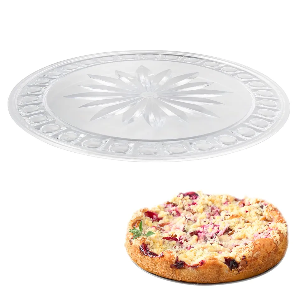 westmark-plat-g-teau-31-cm-aspect-verre-plastique-incassable-transparent-made-in image 1