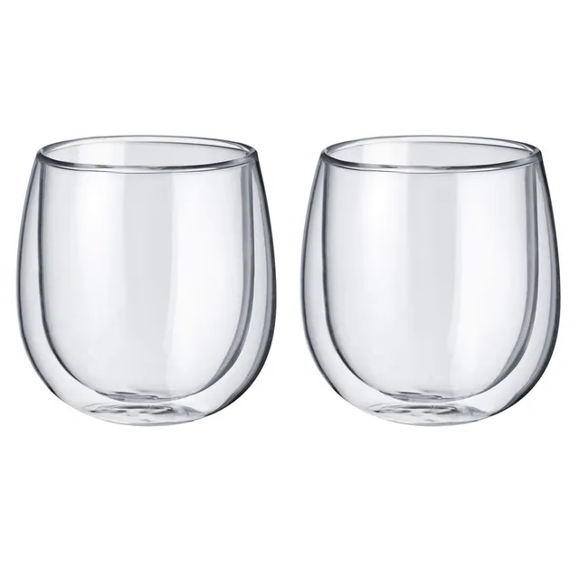 westmark-verres-double-paroi-250-ml-lot-de-2-verre-borosilicat-souffl-la-bouche- image 1