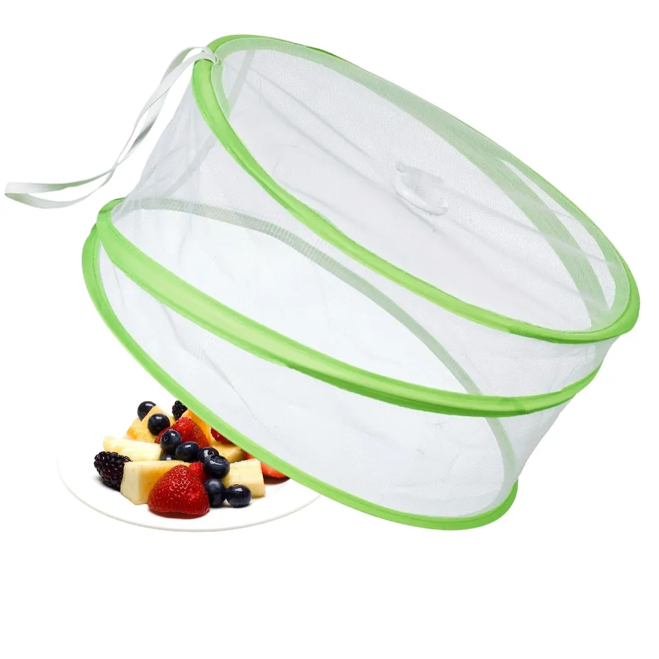 westmark-hoody-housse-alimentaire-pliable-anti-mouches-30-cm-verte-pour-repas-en image 1