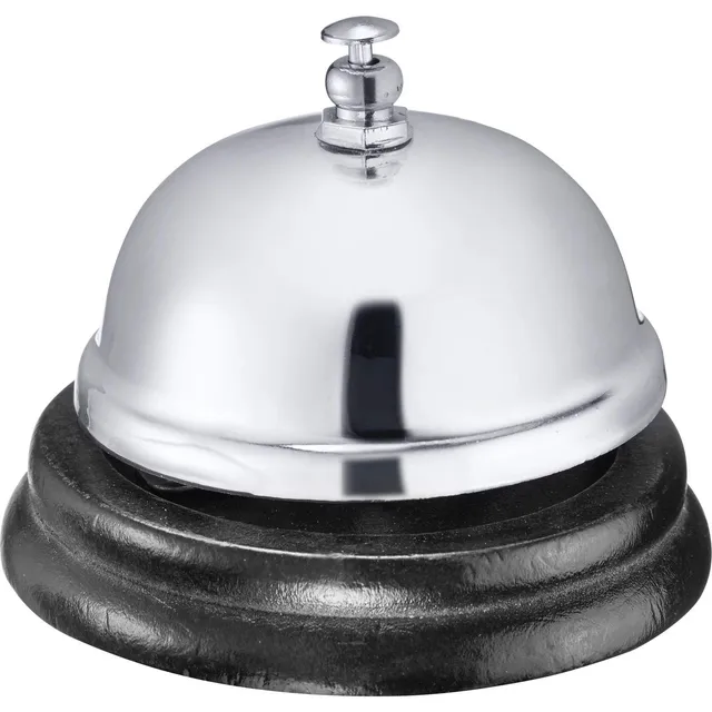 westmark-clochette-de-table-r-ception-apart-8-cm-son-pur-bois-et-acier-chrom-arg image 1
