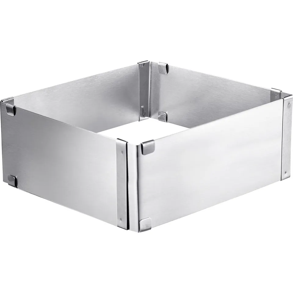 westmark-cadre-de-cuisson-r-glable-15-5-28-cm-extra-haut-8-cm-acier-inoxydable-a image 1