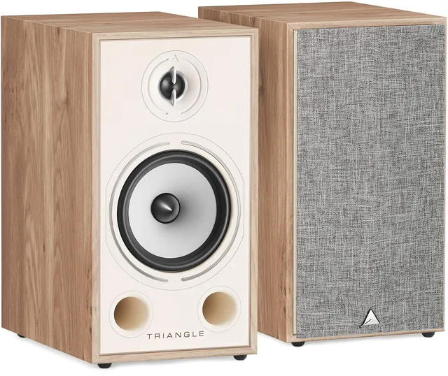triangle-borea-br03-enceinte-biblioth-que-hi-fi-2-voies-100w-90-db-w-m-ch-ne-cla image 1