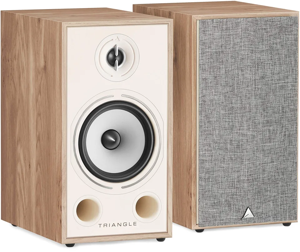 triangle-borea-br03-enceinte-biblioth-que-hi-fi-2-voies-100w-90-db-w-m-ch-ne-cla image 1