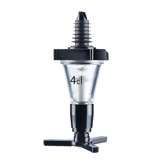 westmark-92402230-doseur-r-glable-4-cl-doseur-de-boissons-en-plastique-noir-tran image 1