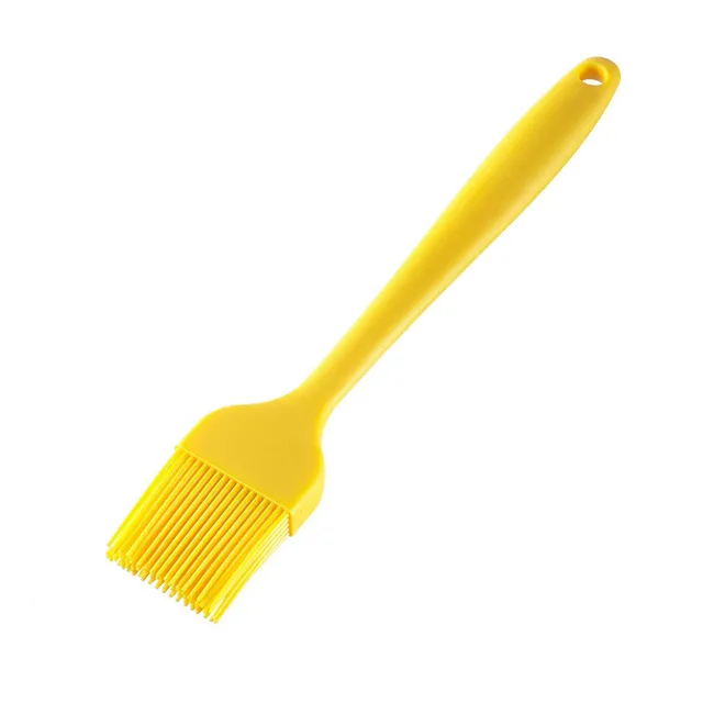 westmark-1556227y-pinceau-badigeonner-et-p-tisserie-silicone-jaune-26-cm-sans-pe image 1