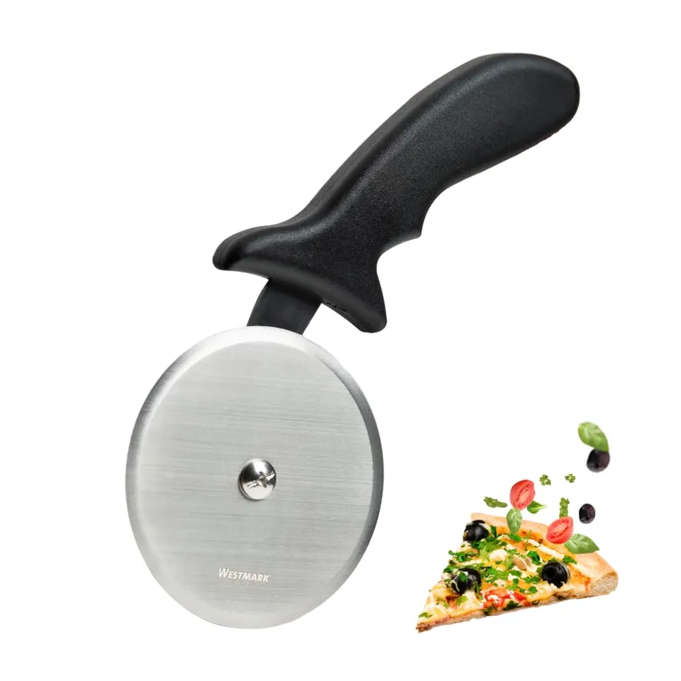 westmark-master-line-13282270-roulette-pizza-xxl-lame-acier-inoxydable-10-cm-noi image 1