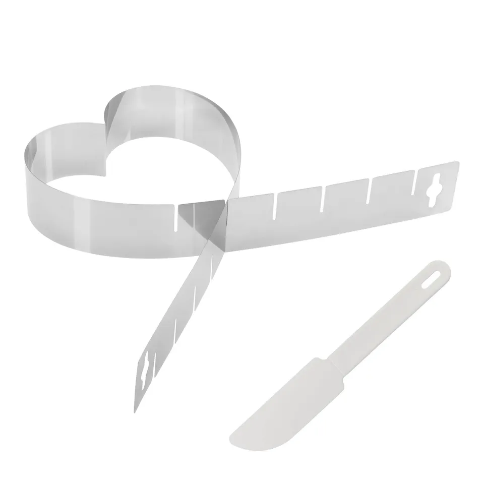 westmark-313422e7-set-p-tisserie-2-pi-ces-moule-g-teau-c-ur-r-glable-dissolvant- image 1