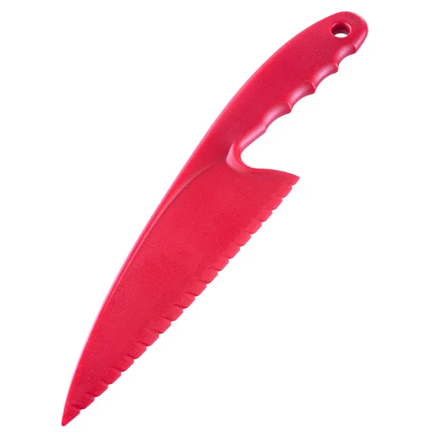westmark-couteau-g-teau-et-pelle-tarte-extra-large-29-cm-plastique-pp-rouge-3031 image 1