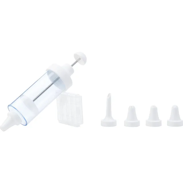westmark-31152260-seringue-de-d-coration-et-garnissage-180-ml-avec-5-douilles-pi image 1