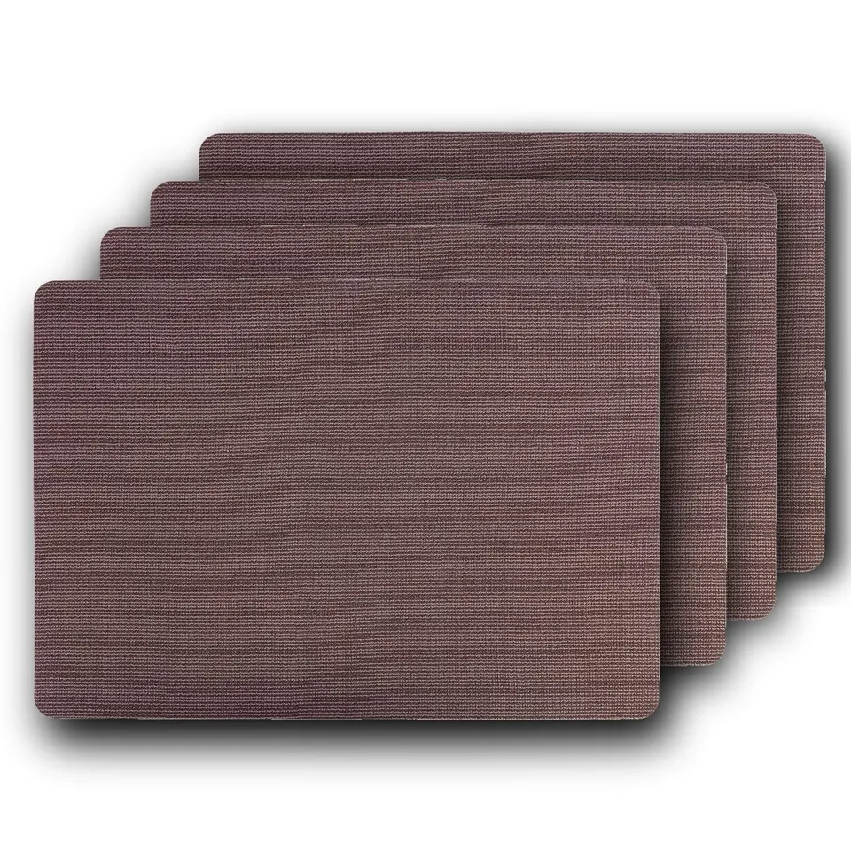 westmark-terra-01057006150-set-de-4-sets-de-table-43-x-30-cm-plastique-marron image 1