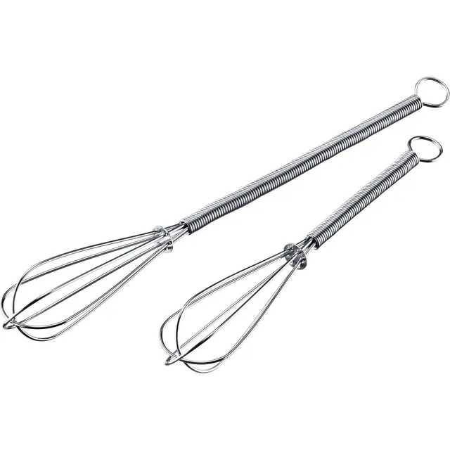 westmark-12472270-set-de-2-mini-fouets-en-acier-inoxydable-18-8-15-cm-et-20-cm-a image 1