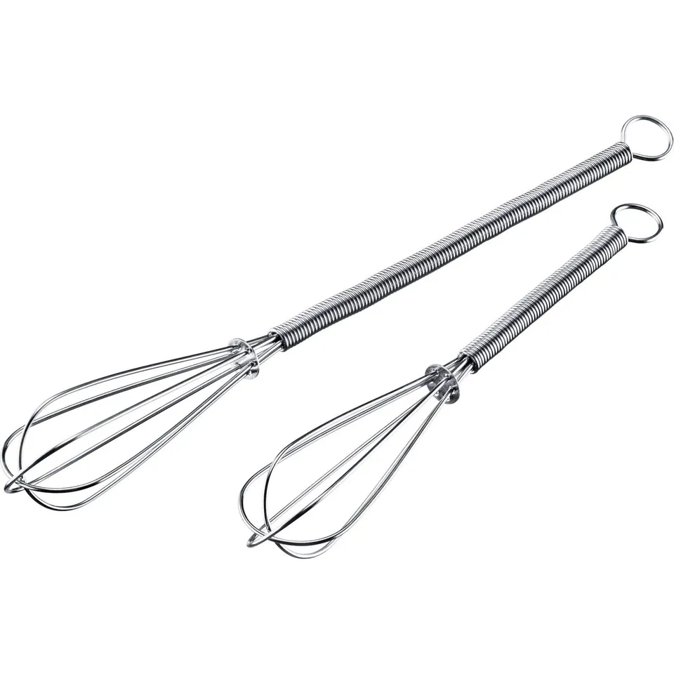 westmark-12472270-set-de-2-mini-fouets-en-acier-inoxydable-18-8-15-cm-et-20-cm-a image 1