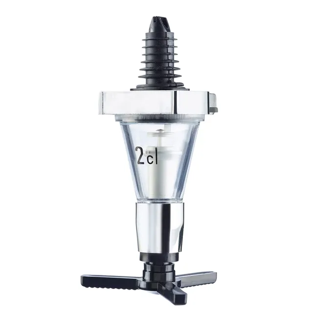 westmark-95202260-doseur-r-glable-professional-2-cl-plastique-noir-transparent-a image 1
