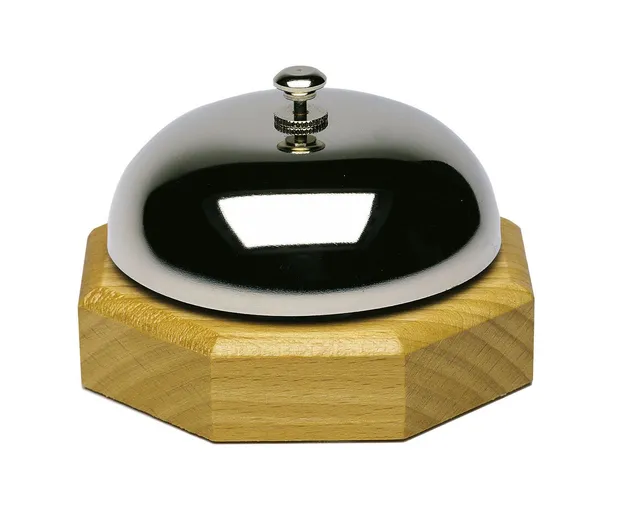 westmark-63202250-sonnette-de-comptoir-bois-m-tal-cloche-de-service-avec-pied-en image 1