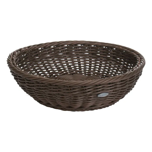 westmark-saleen-2038890-panier-rond-marron-29-x-8-cm-vannerie-alimentaire-artisa image 1