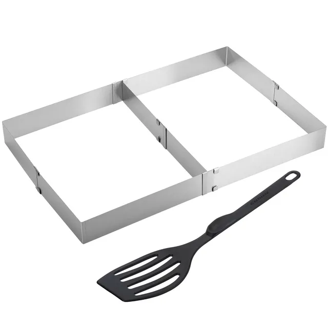 westmark-313222e7-cadre-pizza-avec-s-parateur-en-acier-inoxydable-pelle-et-spatu image 1