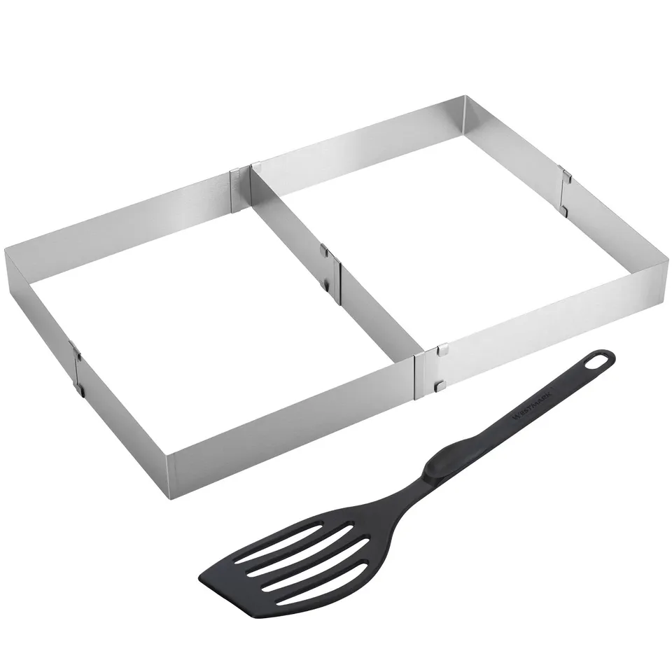 westmark-313222e7-cadre-pizza-avec-s-parateur-en-acier-inoxydable-pelle-et-spatu image 1