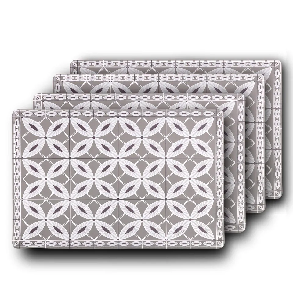 westmark-lot-de-4-sets-de-table-arabesque-taupe-43-5-x-28-5-cm-plastique image 1