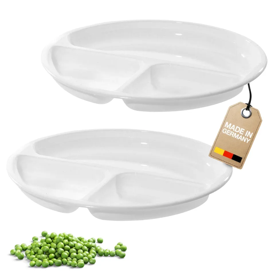 westmark-224022e3-assiette-compartiments-pour-micro-ondes-lot-de-2-3-compartimen image 1