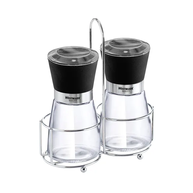 westmark-blacky-63572260-moulin-pices-3-pi-ces-duo-moulins-poivre-et-sel-190-ml- image 1