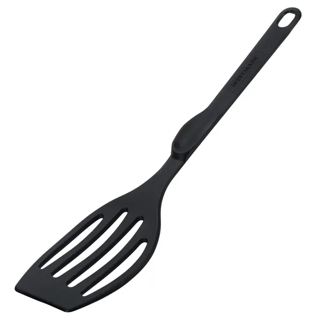 westmark-spatule-po-le-fendue-flonal-28-3-cm-plastique-pa-antiadh-sive-noir-2035 image 1