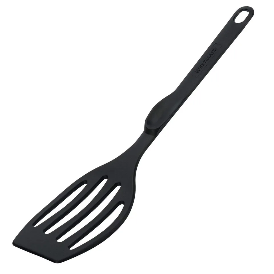 westmark-spatule-po-le-fendue-flonal-28-3-cm-plastique-pa-antiadh-sive-noir-2035 image 1