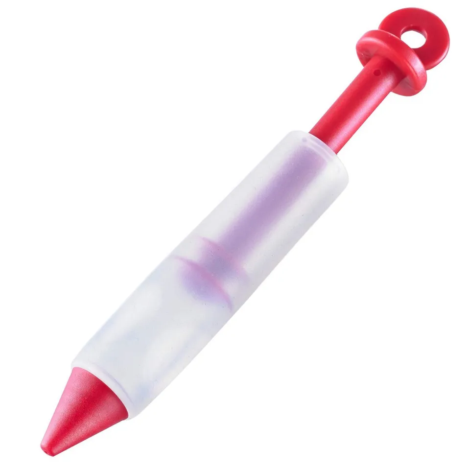 westmark-31112280-stylo-de-d-coration-silicone-stylo-p-tisserie-blanc-rouge-14-8 image 1