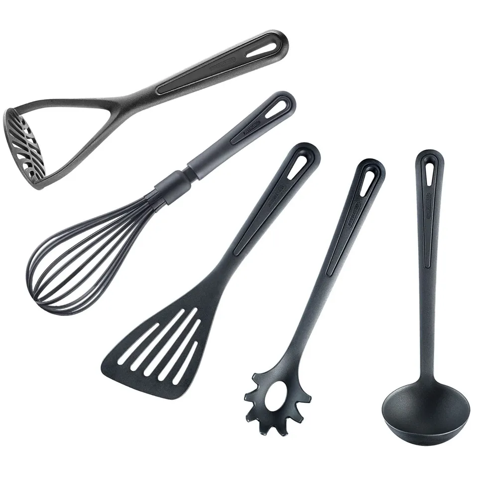 westmark-gentle-set-d-ustensiles-de-cuisine-5-pi-ces-fouet-louche-presse-pur-e-s image 1