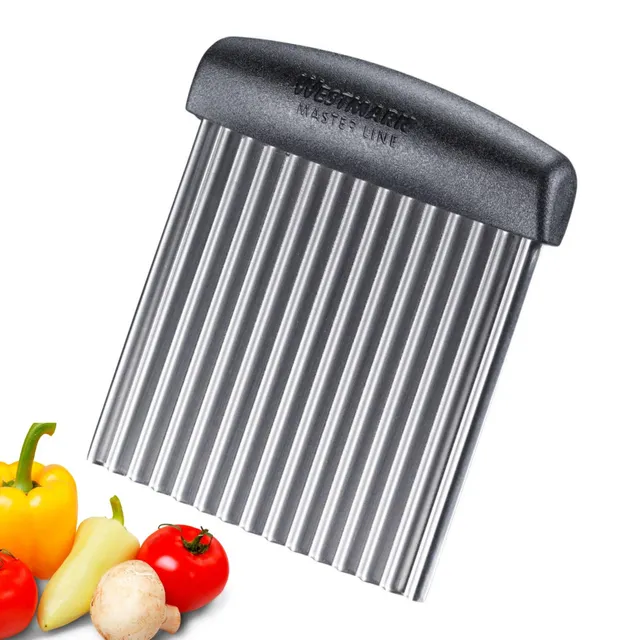 westmark-master-line-coupe-l-gumes-ondul-lame-acier-inoxydable-pour-d-coupe-d-co image 1